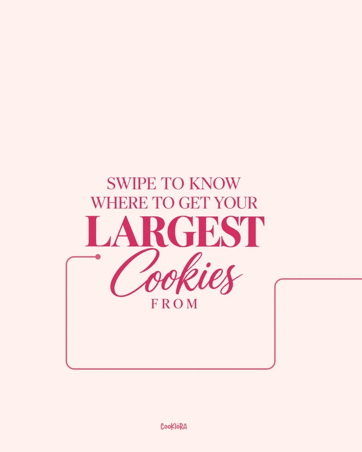 Swipe to know where to get your largest cookies from